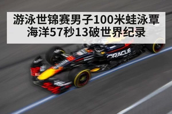 游泳世锦赛男子100米蛙泳覃海洋57秒13破世界纪录